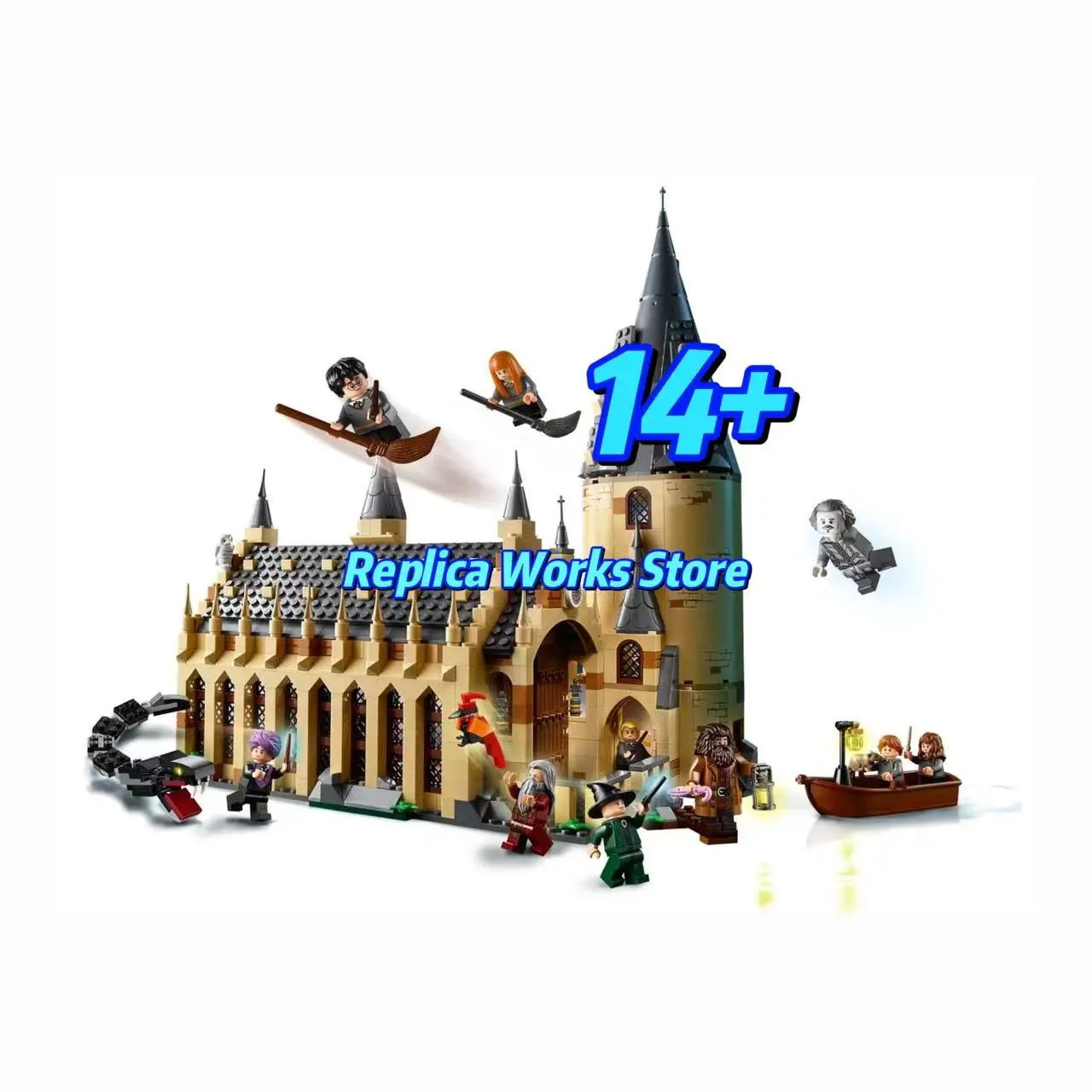 

MOC 75354 Замок в вестибюле, знаменитая модель здания, рождественский подарок, подарок на день рождения