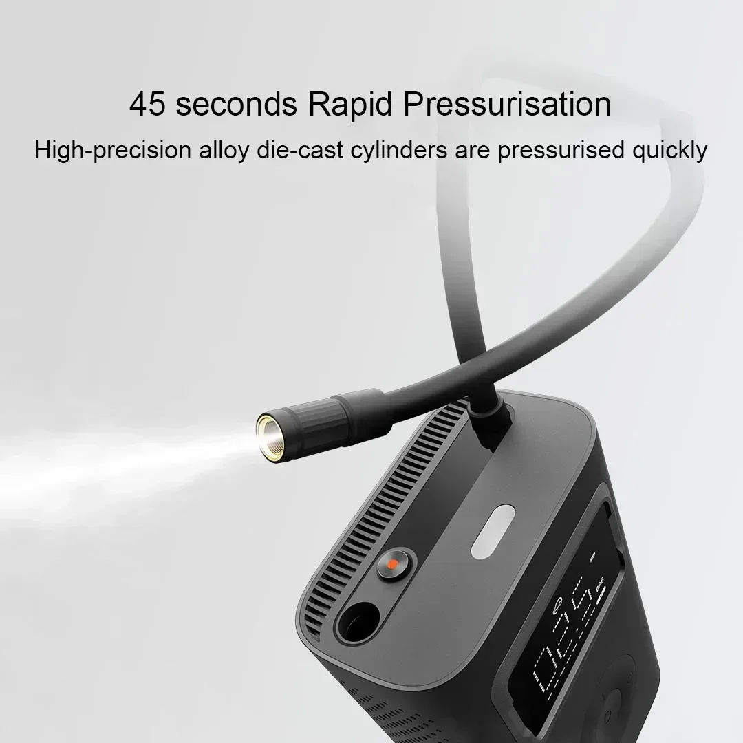 Mijia Air Pump 2 Pro Portable Mi Electric Inflatable Treasure 150psi High Pressure USB-C Interface Car Scooter Motorcycle Soccer