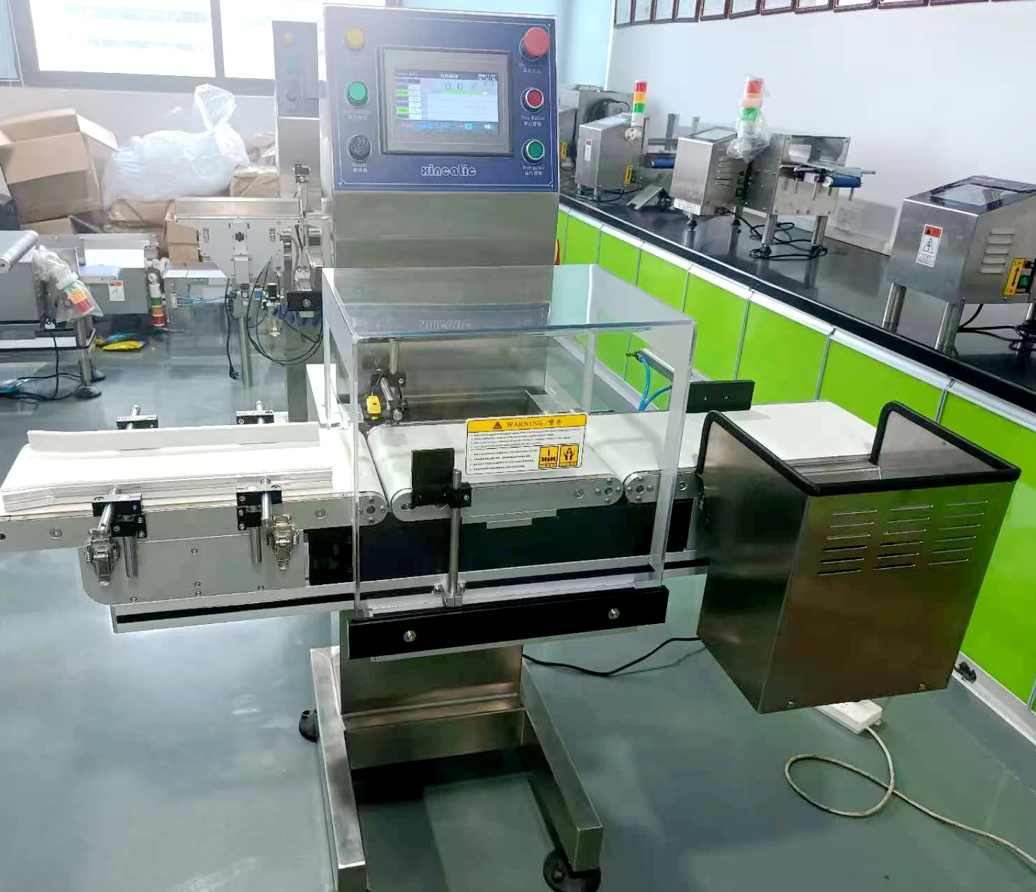 Automatyczna waga kontrolna z ekranem dotykowym - seria High Speed, hit sprzedaży 2025