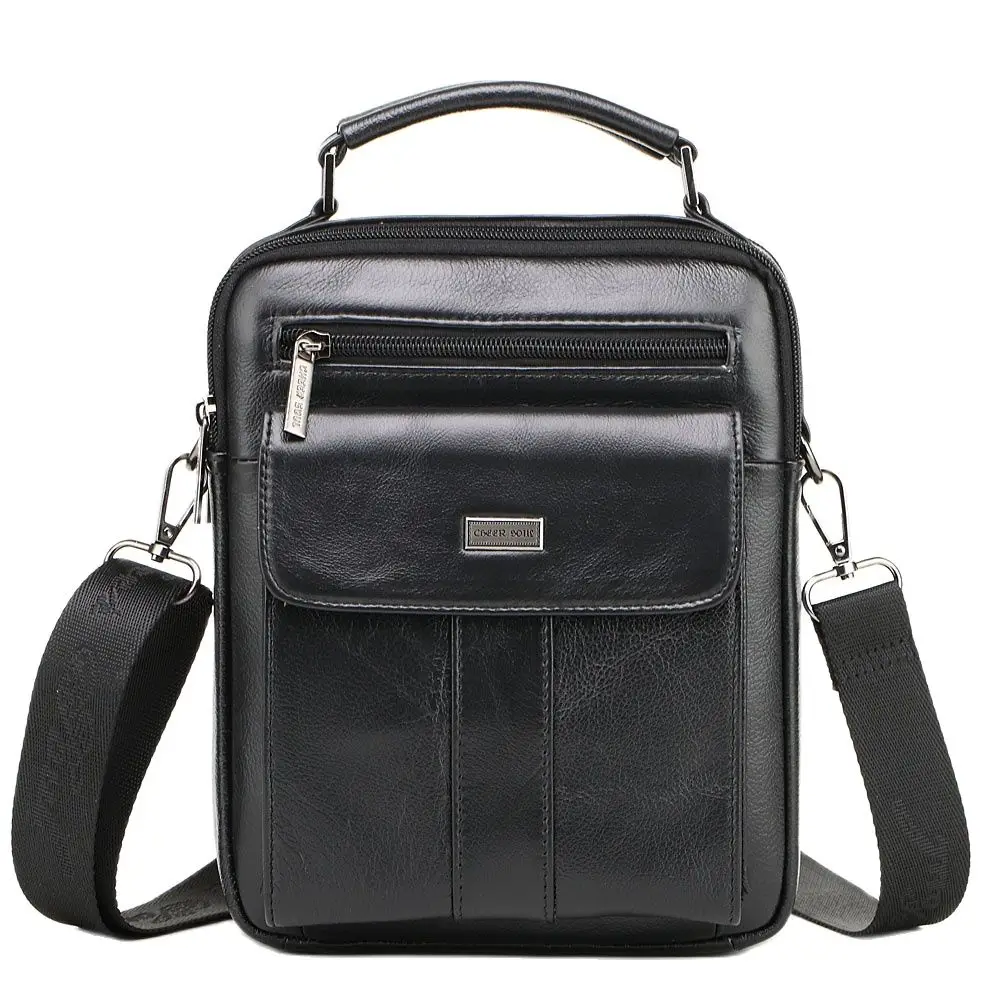 

Genuine Leather Shoulder Bags Men Messenger Bag Small ipad Male Tote Vintage New Crossbody Bags for Men's Handbags