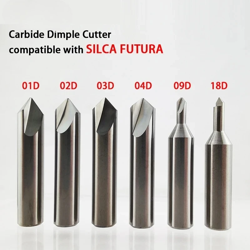 SILCA Futura Cutter 01D 02D 03D 04D 09D 10D 18D SILCA Futura Dimple Cutter Aftermarket Locksmith Tools