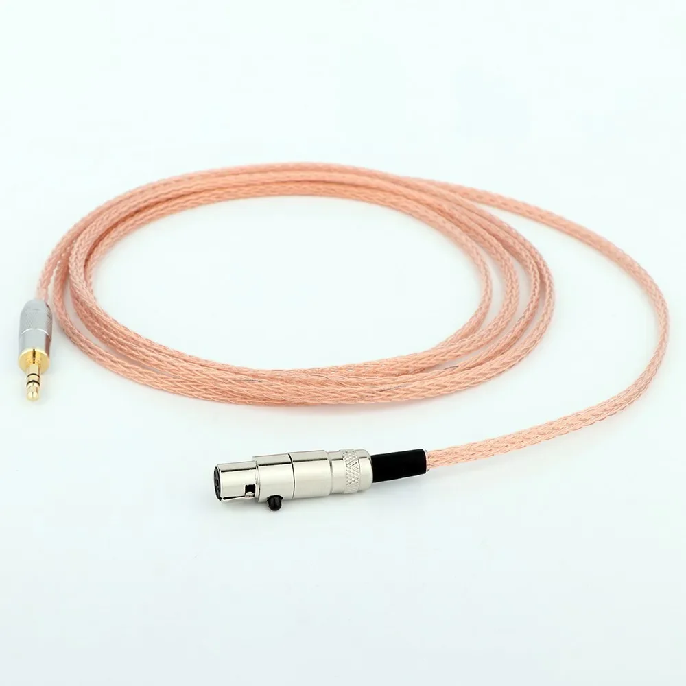 2.5mm 4.4mm XLR 16 Core 99% 7N OCC Earphone Cable For AKG Q701 K702 K271 K272 K240 K141 K712 K181 K267 K712 Headphone