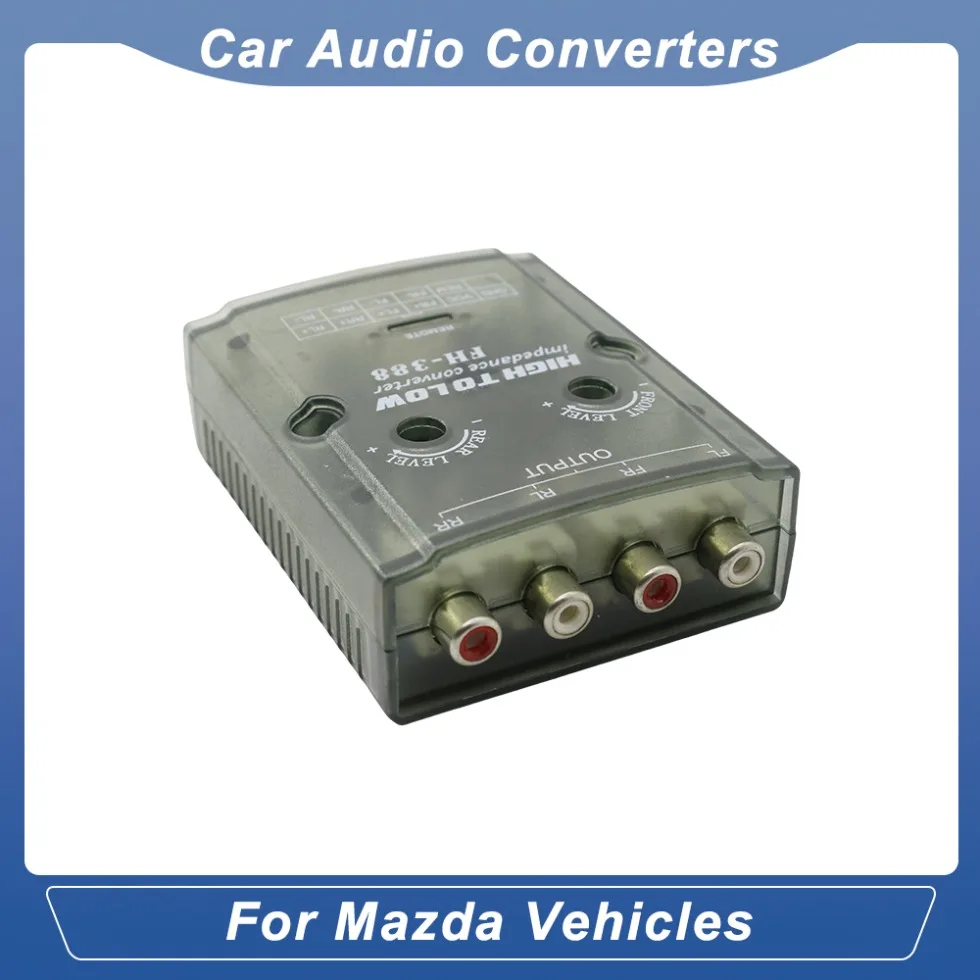 

Замена автомобильной аудиосистемы или добавление усилителя усилителя для автомобилей Mazda без заводской звуковой системы