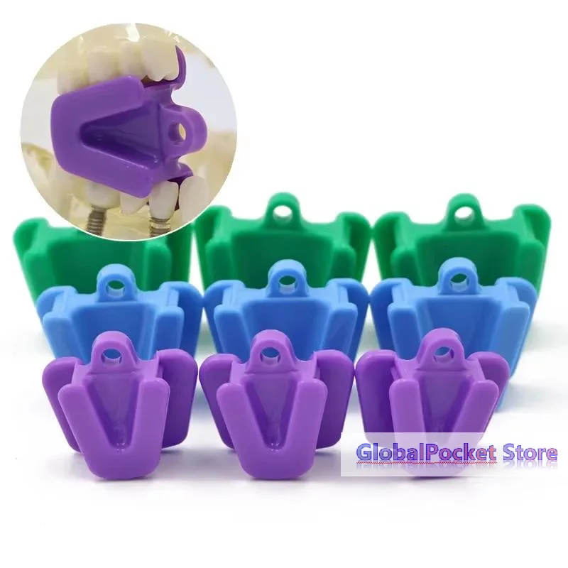 [TG823]3pcs/set Dental Occlusal Pad Rubber Bite Opener Blocks Mouth Prop Cheek Retractors Small Supplies Dentistry Tools