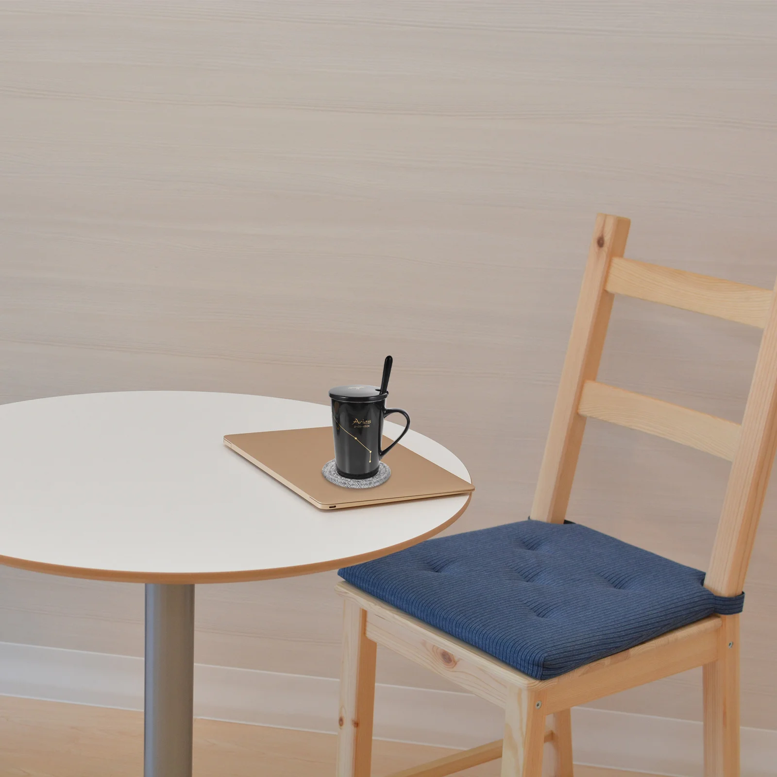 

8Pcs Cotton Rope Placemats Braided Coasters Heat Resistant Mats Round Cup Pads Home Table Decorations Protection