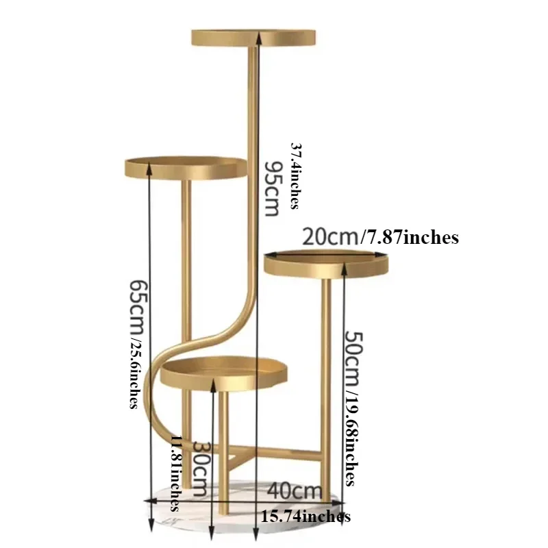 متعدد الطبقات زهور معدنية نبات الجرف عرض داخلي شرفة رفوف النباتات المنظم تخزين الرف Estaneria Plantas الأثاث #5