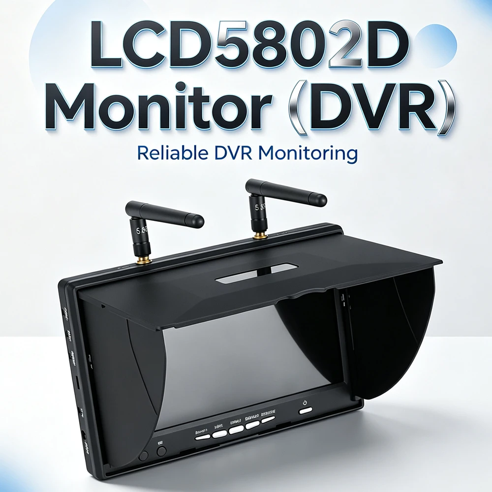 LST LCD5802D 5802D 5.8G 40CH 7