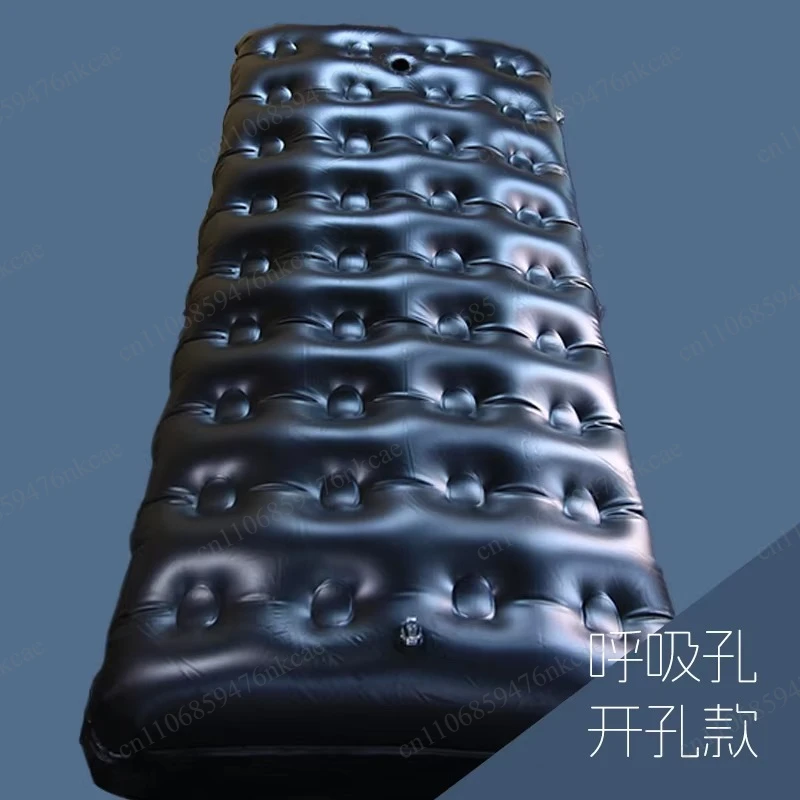 Double Layer Inflatable Mattress PVC Latex Vacuum Bed