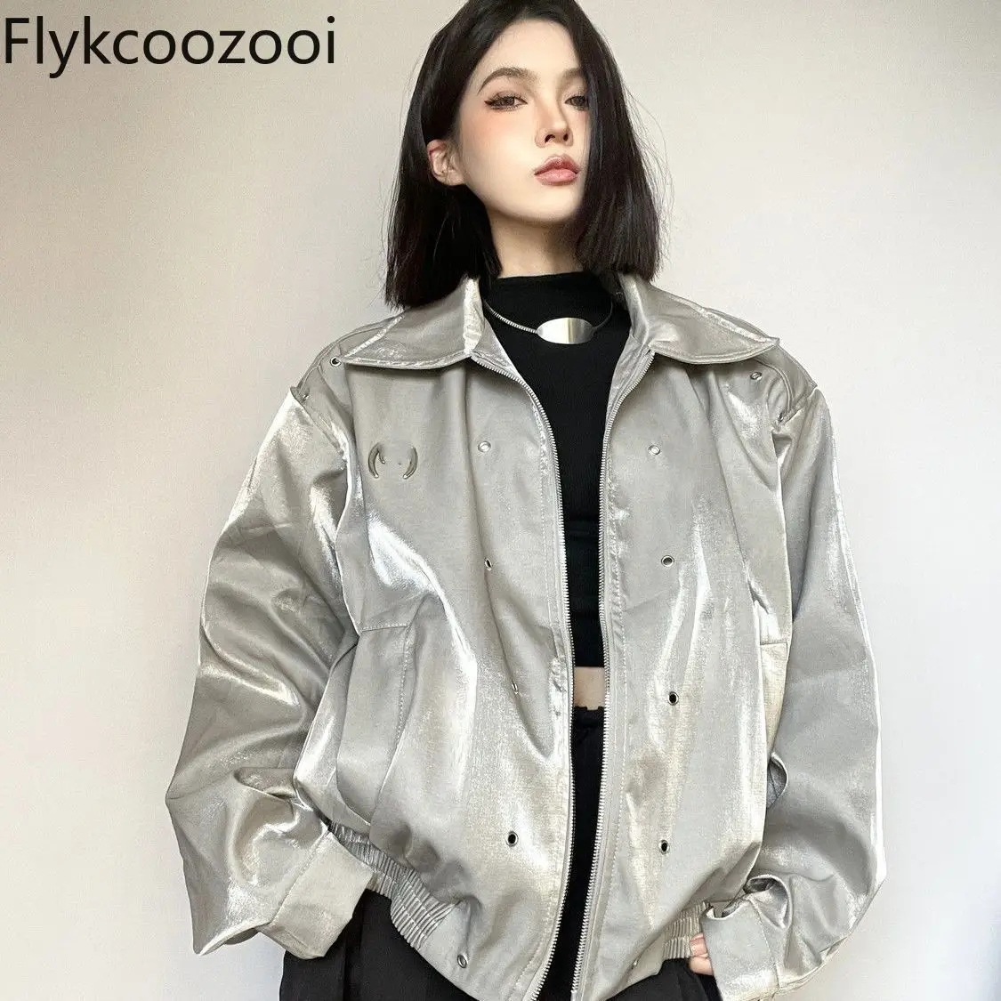 

American High Street Baseball Uniform Jacket for Men and Women in Spring and Autumn New Retro Trendy Brand Student Couple Coat
