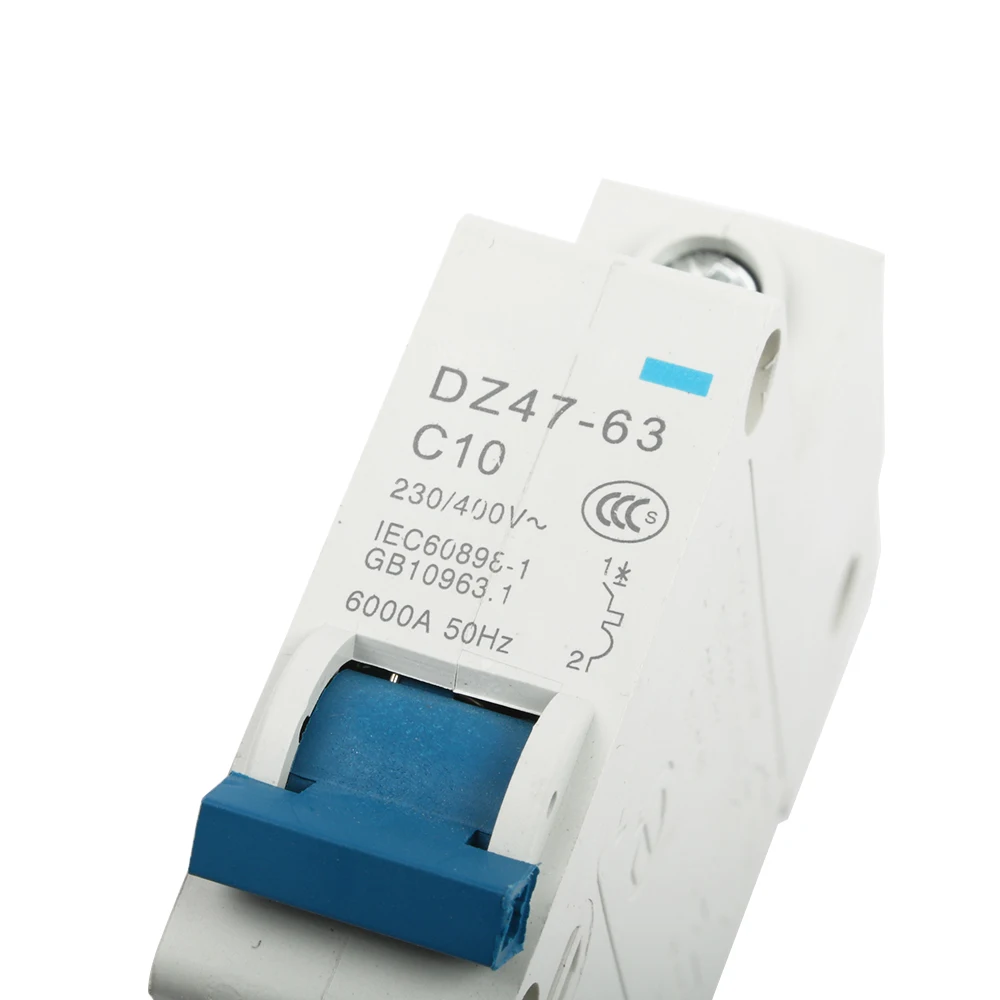 DMWD DZ47-63 3A 6A 10A 16A 20A 25A 32A 40A 63A 1P AC 230V أو 400V قطاع دارة صغيرة MCB انقطاع التبديل قواطع التبديل المروحية