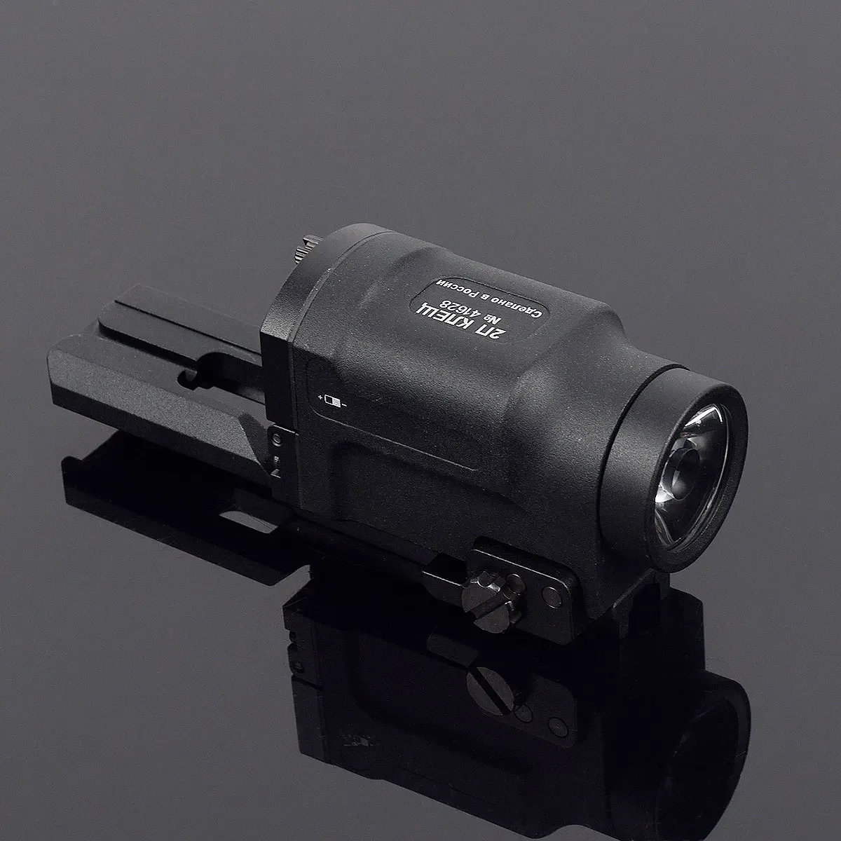 Z-enitco AK AK47 AK74 Light Klesh 2p AK-SD GEN 2 Stroboskop-Taschenlampe Passend für 20mm Picatinny-Schiene Mit Fernbedienung 500 Lumen Aluminium – Detail 8