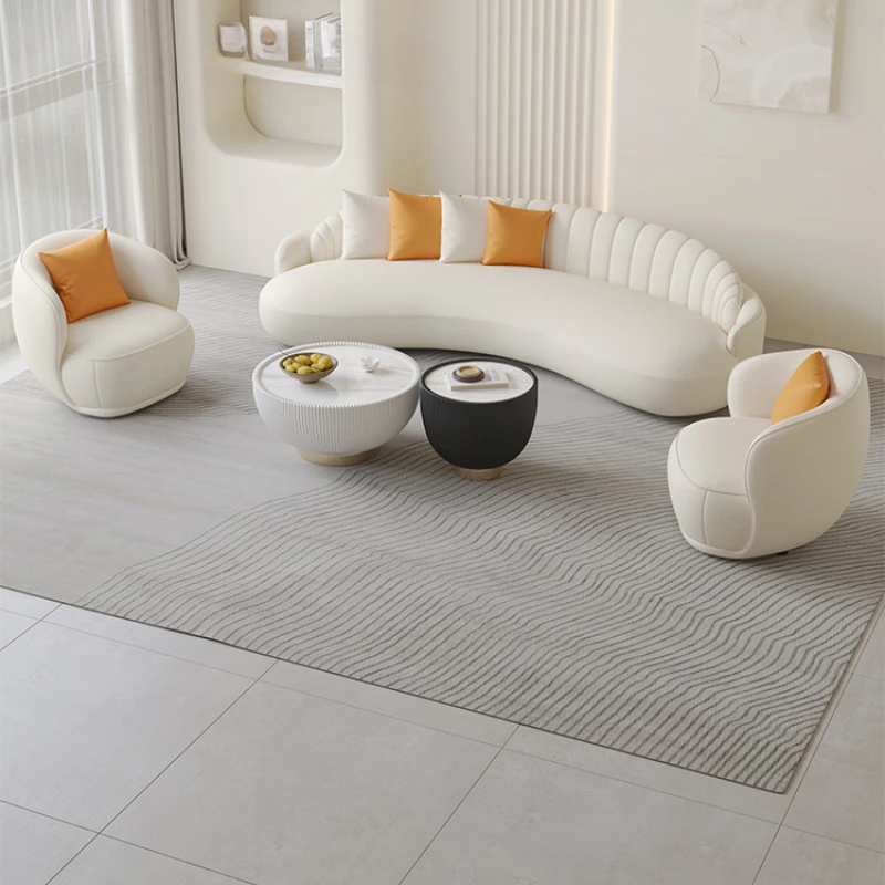 

Modern Fancy Unique Sofa Chair Filling Relax White Loveseat Lazy Sofa Floor Designer Woonkamer Banken Living Room Furniture