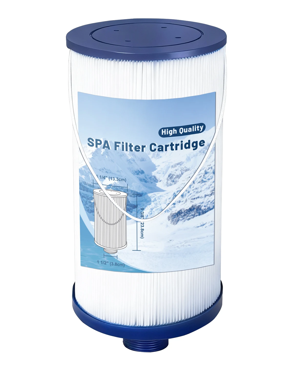 (1 Pack) 42 Sq.Ft Spa Hot Tub Filter Cartridge Compatible with 303279 FC-2402 PFF42TC-P4 78460 5CH-37 SD-01322
