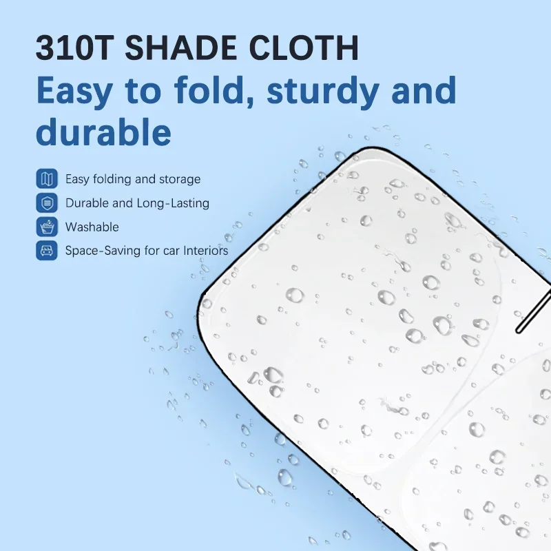 Car Windshield Sunshade For BMW 5 Series 2014 G30 G31 F10 Sun Visor Protector Blocks UV Rays Summer Car Accessories view 5