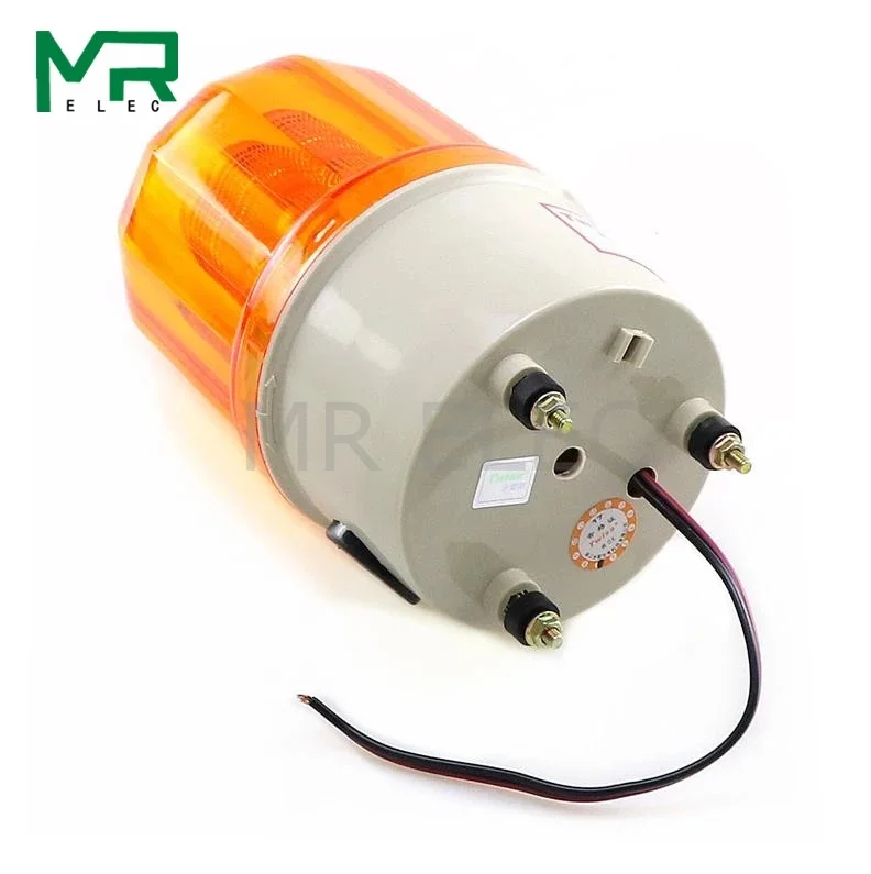 LTE-5101 LED Rotating rotary strobe Alarm Lamp light siren  LED warning light no voice 12V 24V 110V 220V