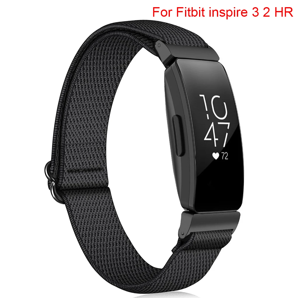 Solo Nylon Band For Fitbit Inspire 3 2 Sports Woven Watch Bracelet Strap Loop For Fitbit Inspire HR Replacement