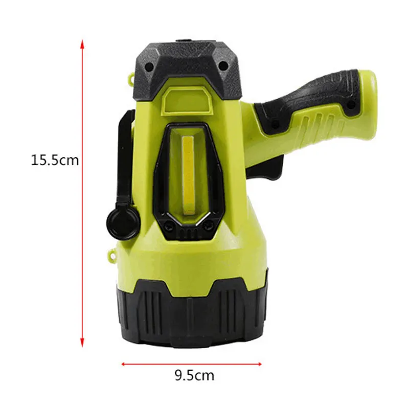 Powerful LED Spotlight Flashlight Work Lamp Rechargeable Torch Handheld Searchlight USB Emergency Light Outdoor Fishing Light