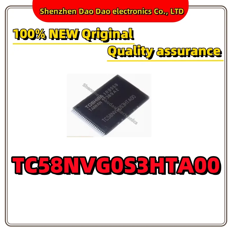 5Pcs-100Pcs TC58NVG0S3HTA00 TC58NVG0S3HTAOO 128MB NAND FLASH TSOP-48 New original