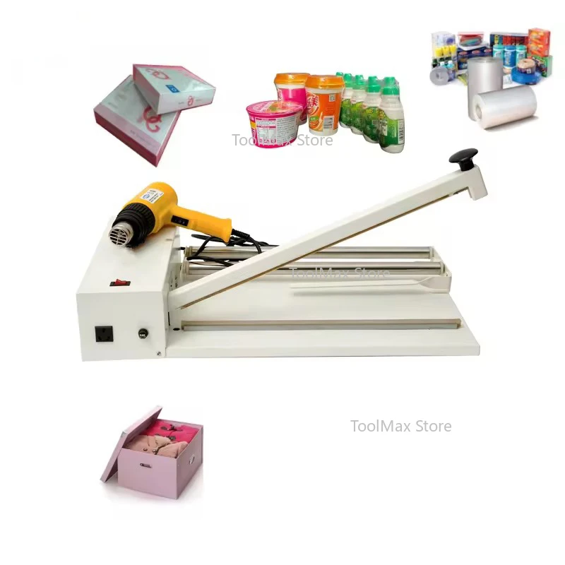 SKA-300/SKA-450/SKA-600 Hand type impulse sealer heat bag sealing machine with heat shrink gun by optional