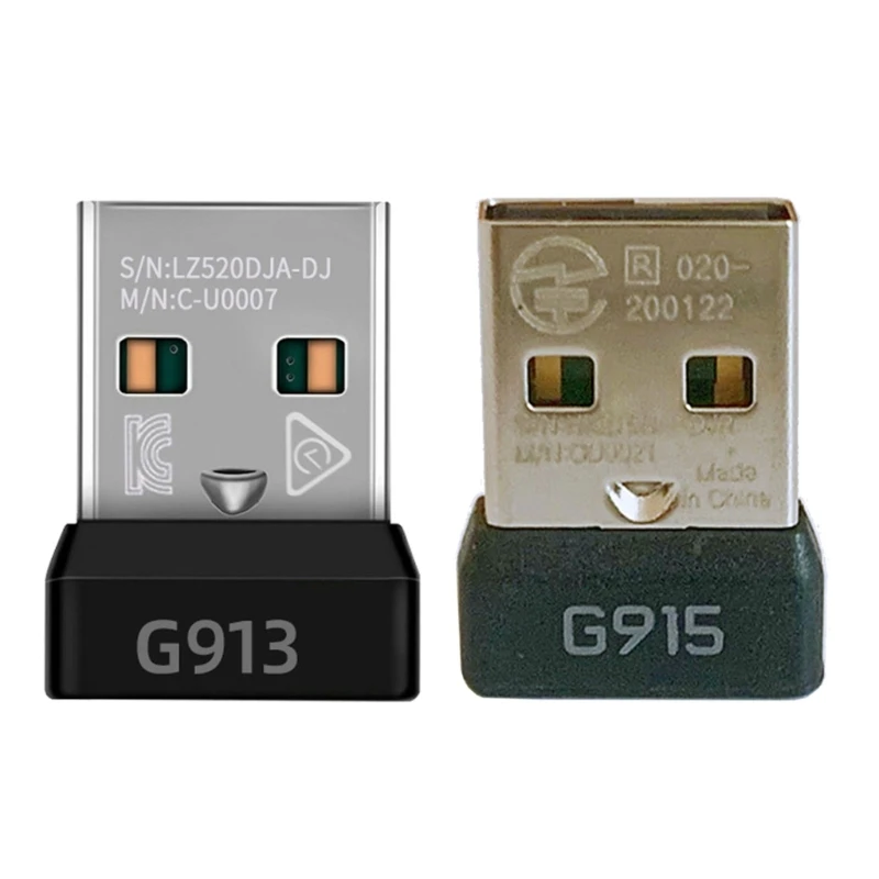 

USB Dongle Signal Mouse Receiver Adapter for Logitech G913 G915 Wireless Gaming Keyboard Receiver