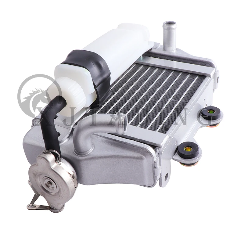 Motorcycle Water Tank Cooler Engine Radiator Assembly For Xmotos Apollo SHINERAY Zongshen Loncin Lifan 150cc 200cc 250cc Engine