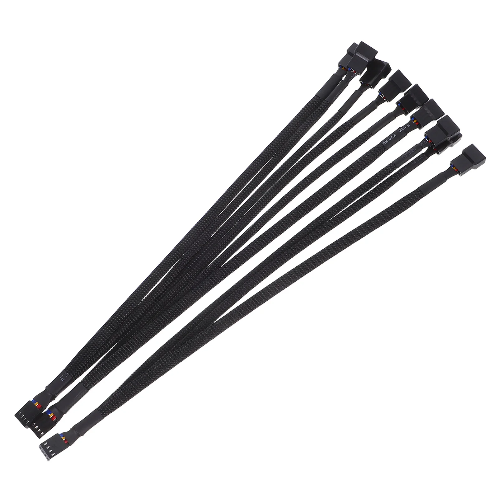 

3Pcs Fan Splitter 1 to 3 Pwm Adapter Reliable Performance Easy Installation for Various Cases Fan Splitter Cable