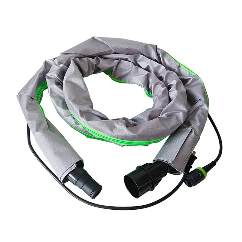 BYBS-couvercle en tissu pour tuyau d'aspiration, couvercle de protection pour tuyau de 3.5M, manchon de protection pour tuyau d'aspirateur, couvercle de protection pour Tube sous vide