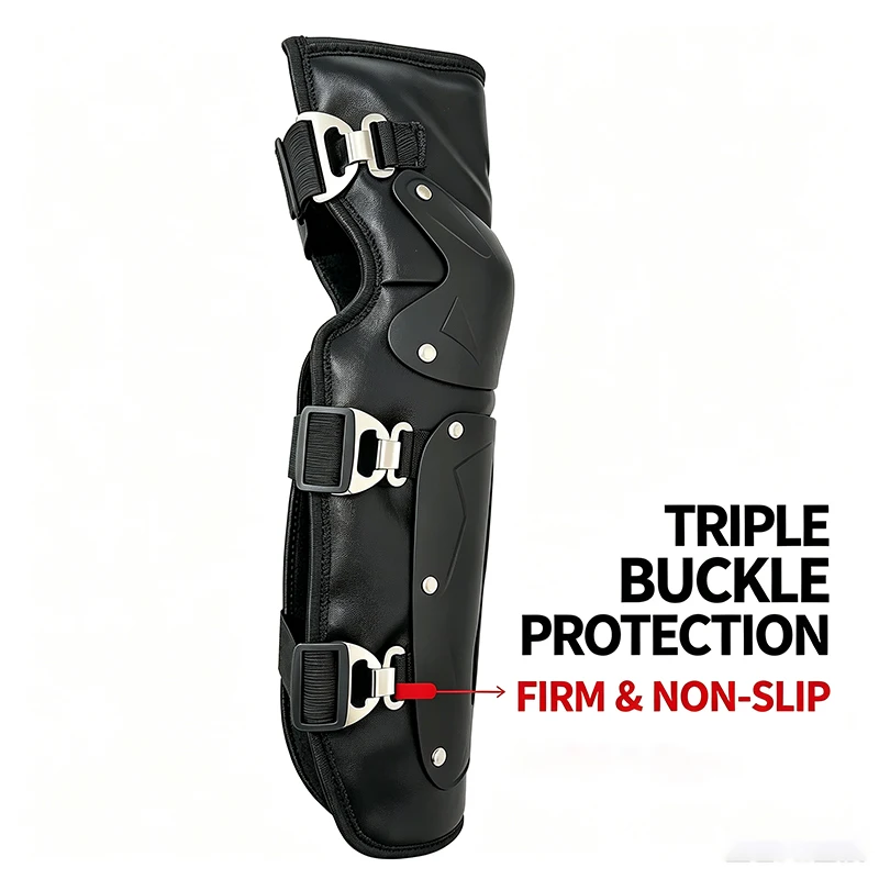 OFFBONDAGE 1Pair Knee Pads Shock Absorption Non-Slip Keep Warm for Outdoor Sports Motorcycle Bicycle cycling Safety Protection
