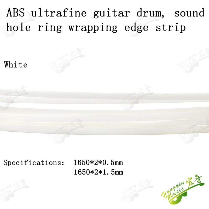 20 Stück Gitarren-Korpus-Binding Gitarren-Deckbrett Dekorative Linie ABS in Verschiedenen Farben – Detail 7