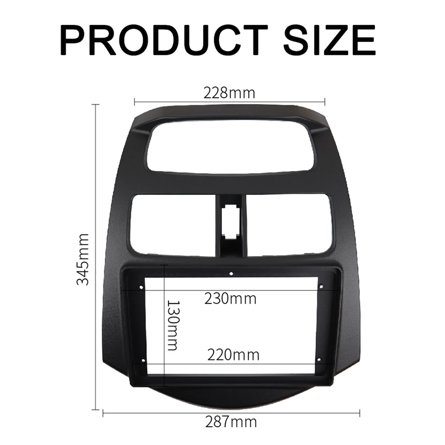 9 Inch Radio Fascia…