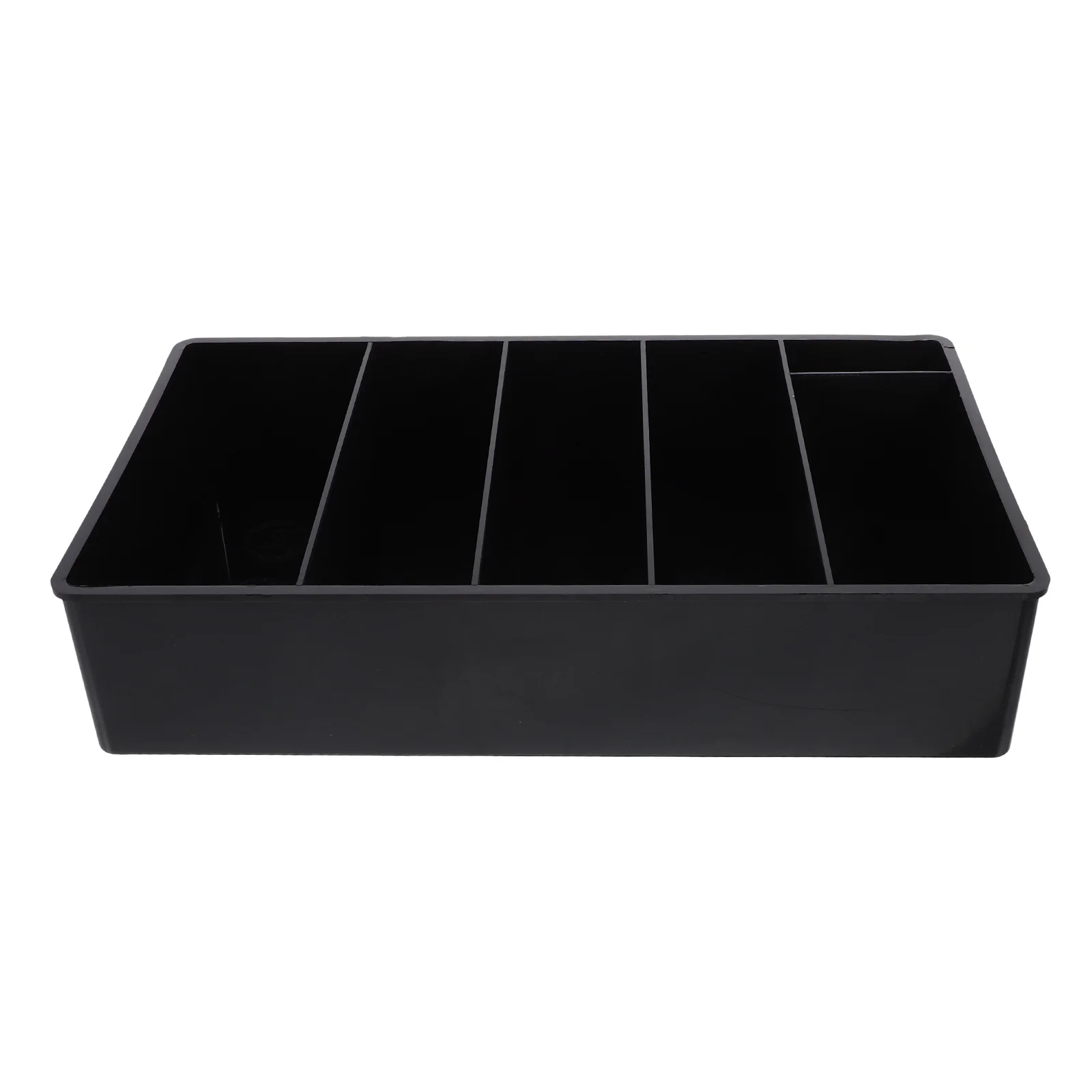 

Cash Drawer Tray Money Organizer Multi-Functional 4 Coin Compartments 5 Bill Compartments Cash Register Insert Tray for Stores