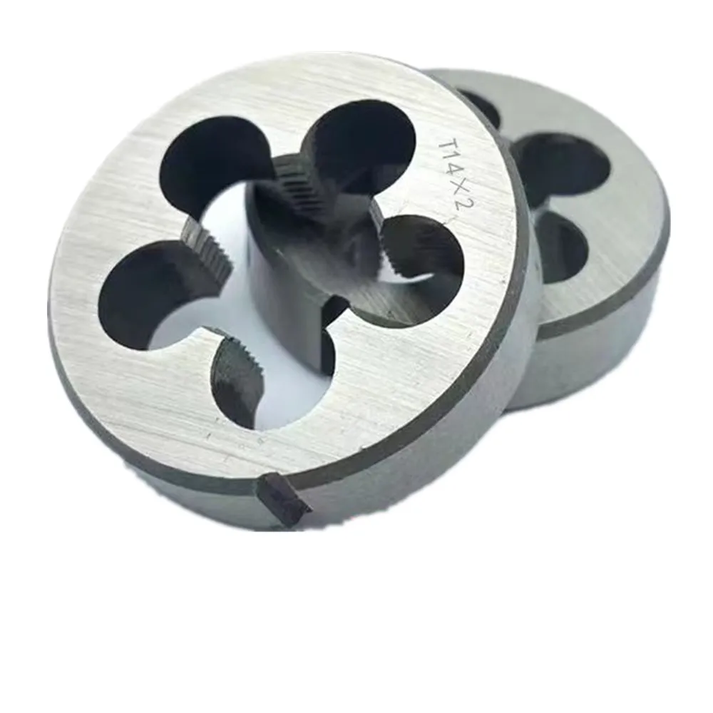 Imagem -03 - Mão Direita e Esquerda Trapezoidal Round t Die Ferramentas de Rosqueamento Torno Tr8 Tr10 Tr12 Tr14 Tr16 Tr20 Tr22 Tr24 Die 1pc