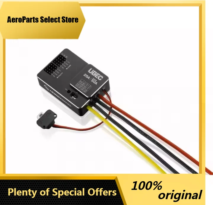 AeroParts2026 Hobbywing 25A HV UBEC Module, 3-18S Input High Voltage External Switching Power Supply, Backup BEC for Dr-one FPV