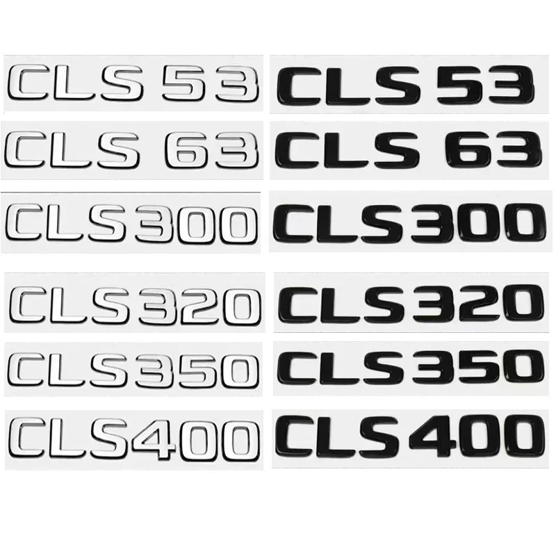 

Наклейки для багажника Mercedes Benz CLS Class 53 63 CLS260 CLS300 CLS400 CLS350 CLS320 C257