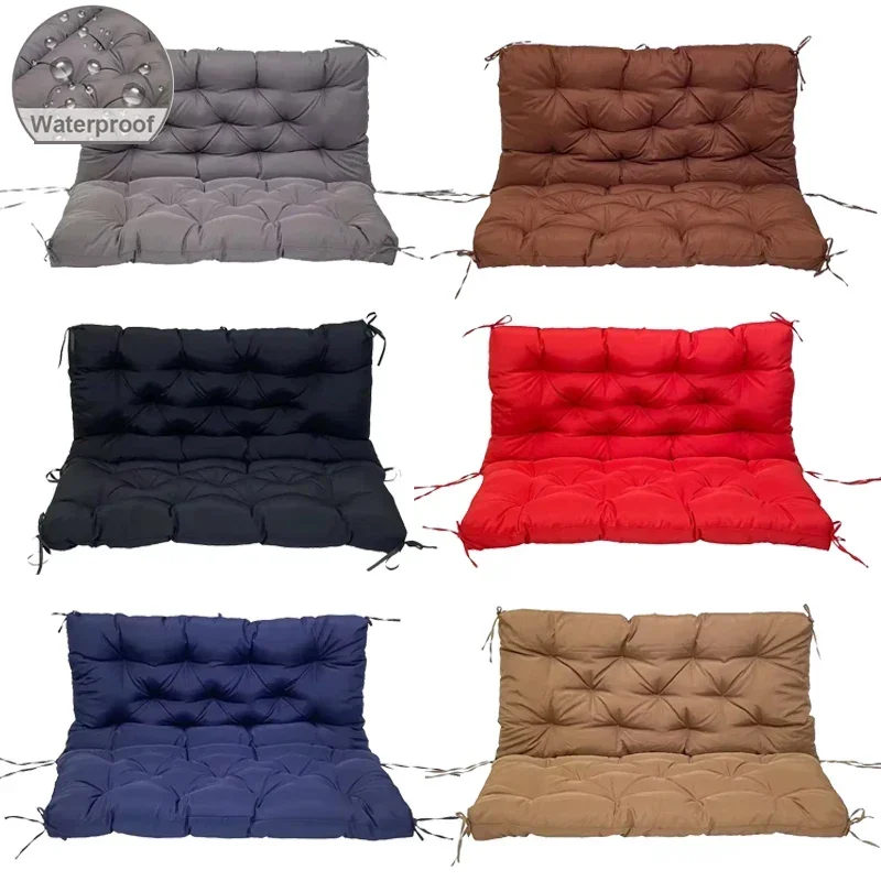 

Outdoor Garden Bench Cushion Solid Color Thicken Sun Chair Cushion Non-slip Tatami Sofa Stool Cushions cojines decorativos para