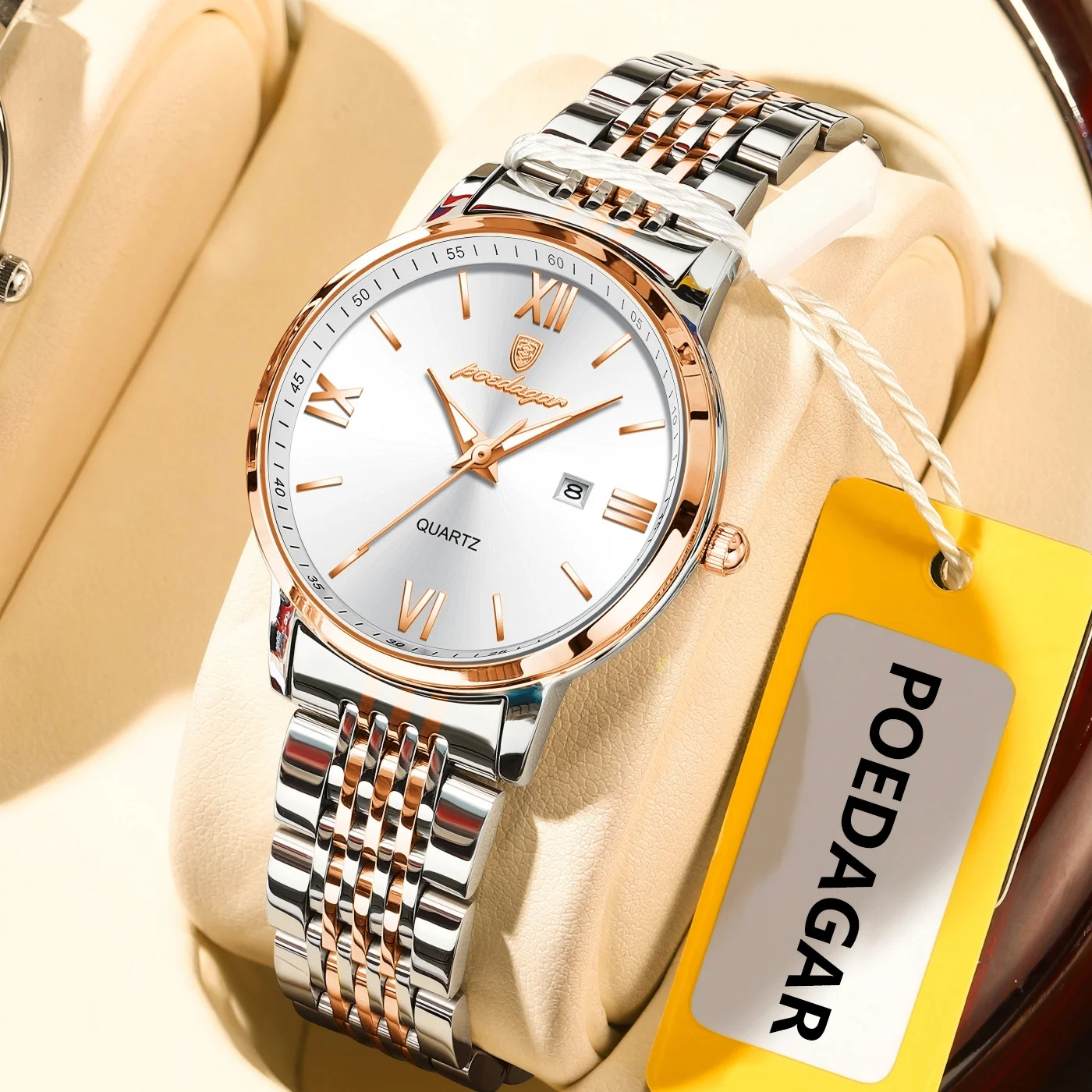 POEDAGAR ساعات نسائية فاخرة مق - مراجعة Rg Watches & Jewelry Gmbh وسعره