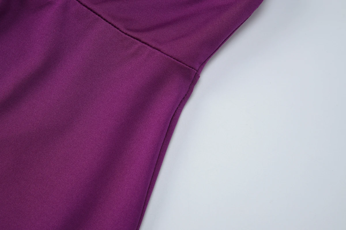 Hugcitar Damenmode, trägerloses Minikleid, einfarbig, mit Rüschen, Schnürung, gerüscht, sexy Sommerkleid, Sommer-Outfit, Strand, Urlaub, Party – Detail 6