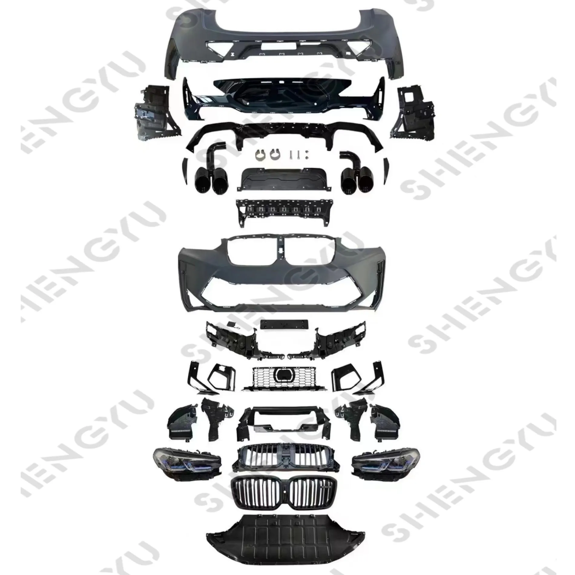 

Body Kit for BMW X4 G02 19-21 Upgrade to X4M F98 LCI 2022