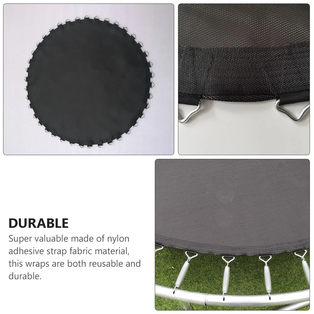 

20pcs Trampoline Triangle Rings Buckles Webbing Straps Reusable Durable Nylon Galvanized Steel Jumping Bed Kids Outdoor Play