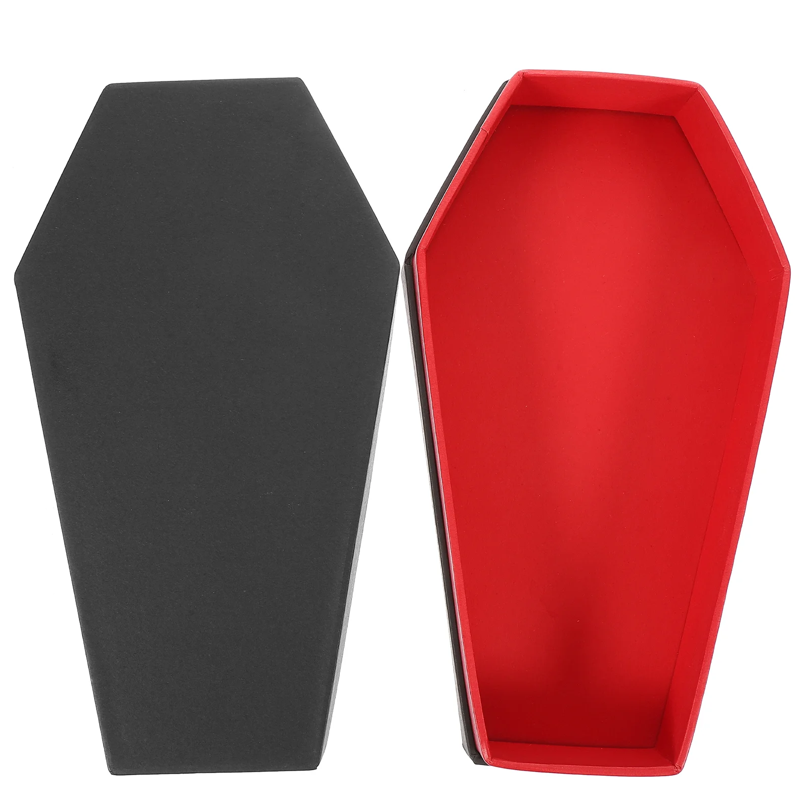 

Coffin Shaped Earring Holder Halloween Gift Box Goth Gifts Jewelry Container Boxes for Shirt Presents