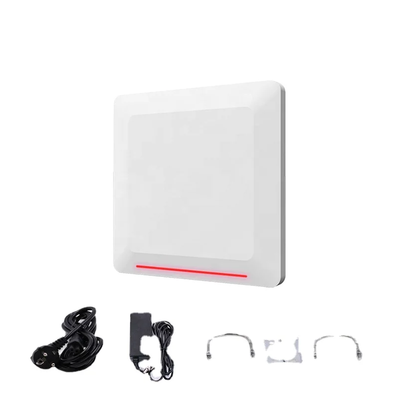 GETSMART-lector RFID UHF Impinj E710 integrado, 15 metros de largo alcance, varios idiomas campestres para lectores de tarjetas de Control de acceso