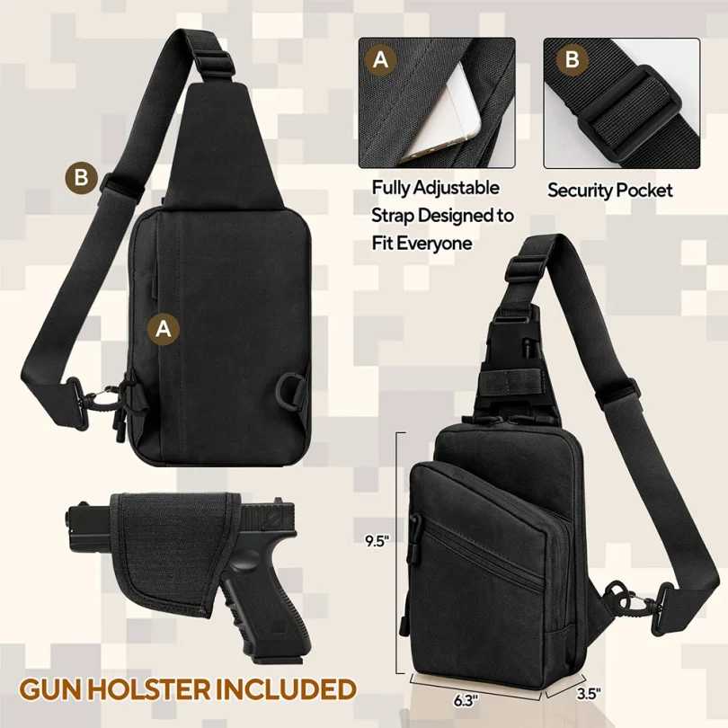 Bolsa Tática Transversal para - Edc Carry Pack avaliação e preço