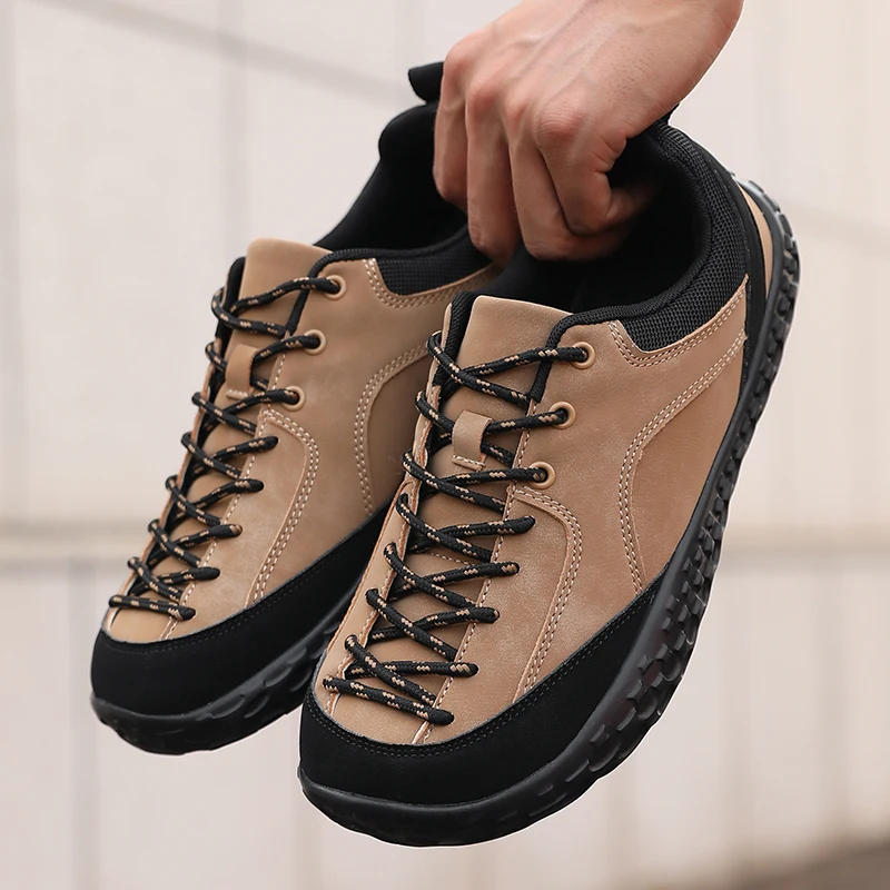 Outdoor Herren Casual Sneakers Minimalistische Breitzehen-Barfußschuhe Leichte Zero-Sole-Wanderschuhe Paar-Kletterschuhe – Detail 5