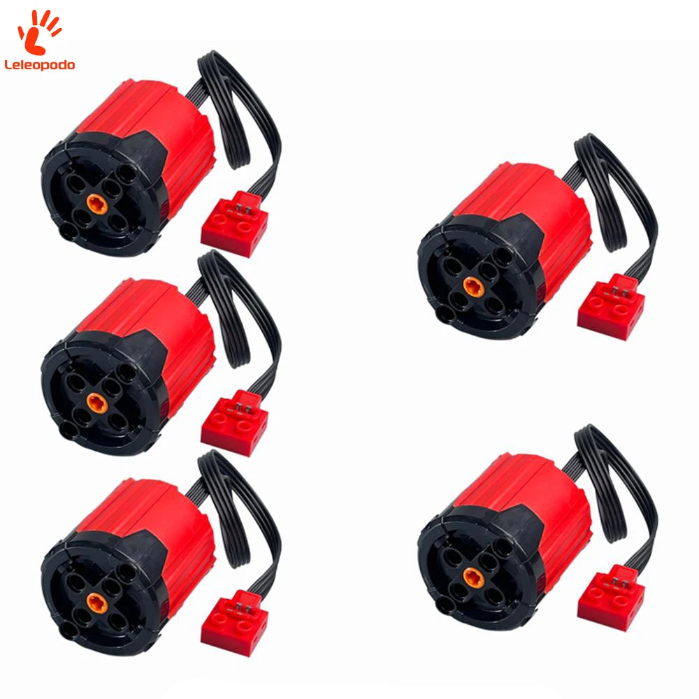 2025 nueva pieza técnica MOS rojo mejorado 8882 XL funciones de potencia del Motor DIY bloque de construcción para vehículo de ingeniería mecánica juguete