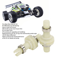 2pcs RC Car Differential with Bearing Wltoys 1/28 New K969 DIY Easy to Install RC Ball Differential RC Car Spare Parts