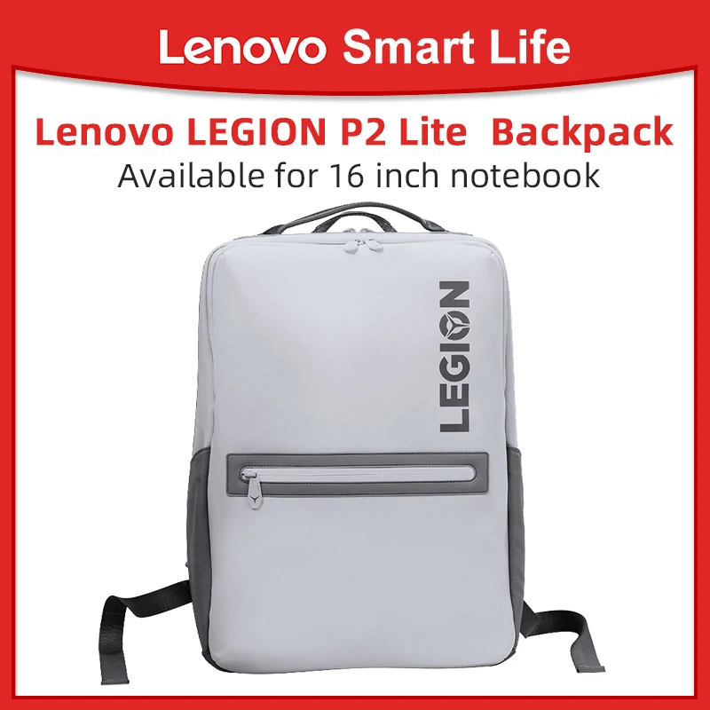 กระเป๋าเป้สะพายหลังแฟชั่น Lenovo Legion ของแท้ P2 Lite สำหรับแล็ปท็อป16นิ้วกระเป๋าเดินทางธุรกิจกลางแจ้งเล่นกีฬา