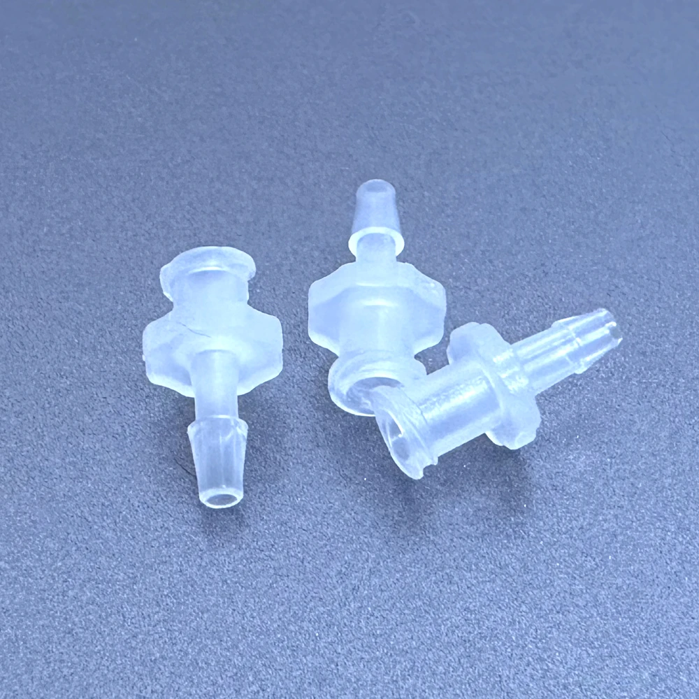 10 peças 3/16 "4.8mm adaptador de plástico duro mangueira macia farpado conector fêmea luer lock encaixe