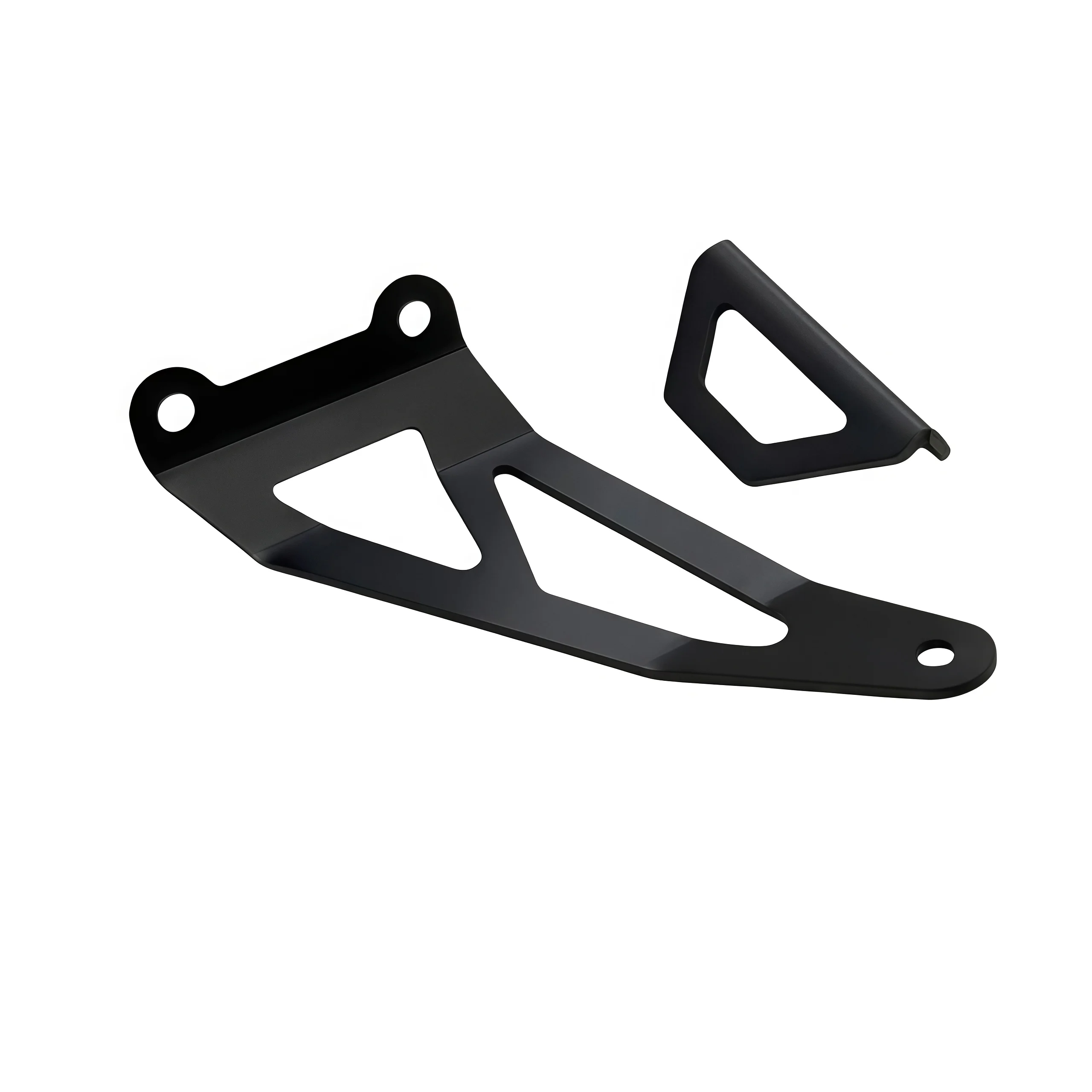 450MT Motorcycle Exhaust Hanger Bracket Accessories Muffler Support For MT450 IBEX 450 MT 2024 2025 Rear Footrest Blanking Plate