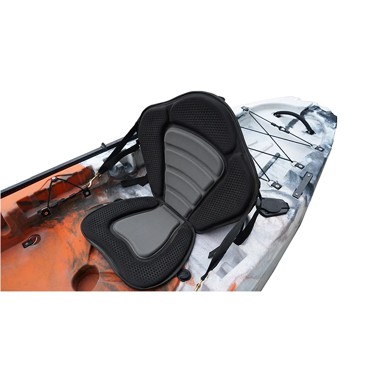 Novo estilo venda quente barco de pesca de dois lugares oceano caiaque em tandem pesca de 2 pessoas