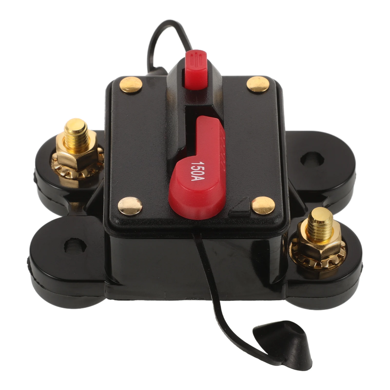 

Car Circuit Breaker 150A Manual Reset Fuse Protection Audio Video System Inline Mini Switch Relay Automotive Parts Tool